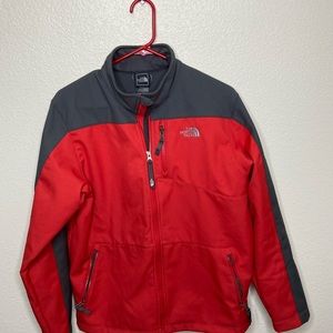 Orange/Gray Northface  jacket